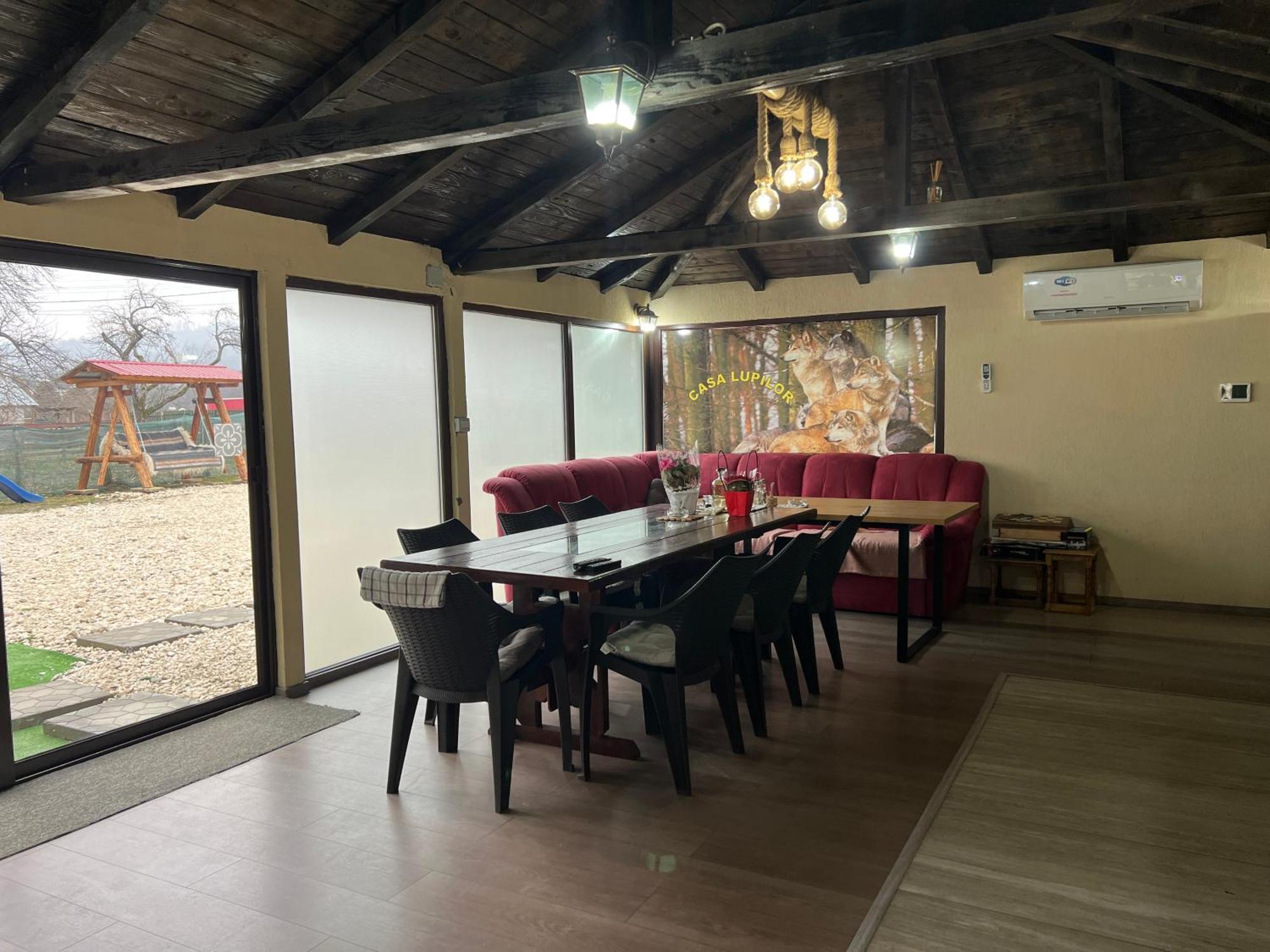Casa Lupilor Transfagarasan Villa Capatineni-Ungureni Luaran gambar