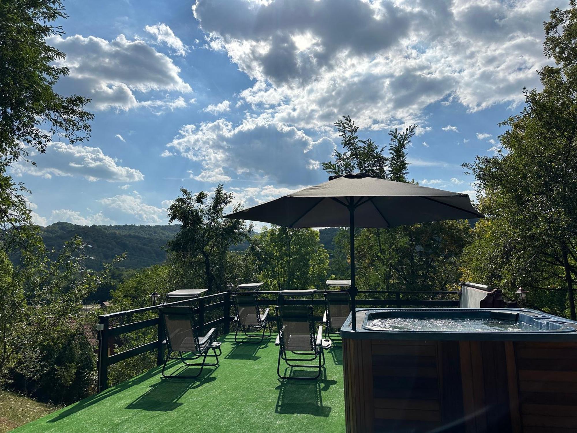 Casa Lupilor Transfagarasan Villa Capatineni-Ungureni Luaran gambar